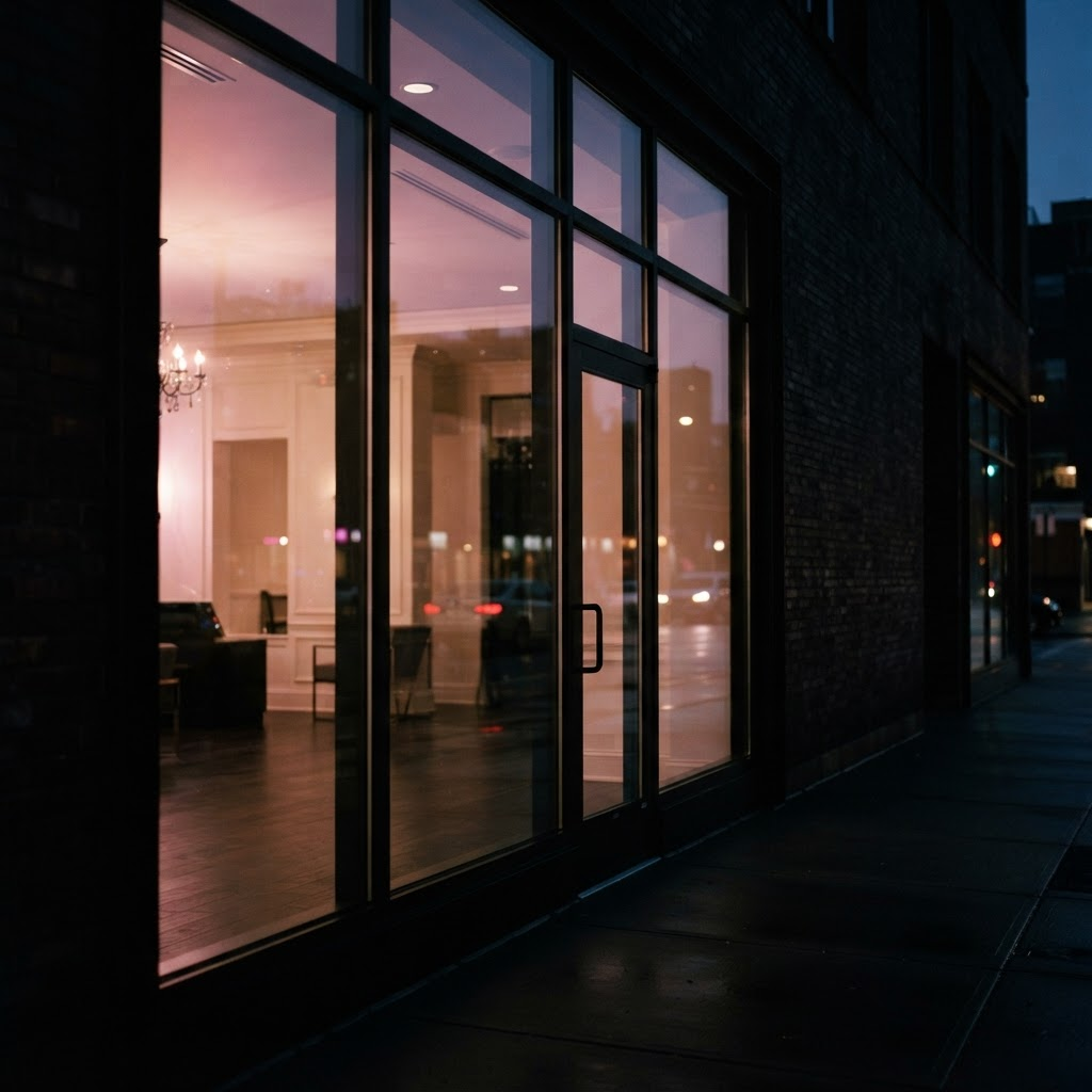 Storefront entry and walk